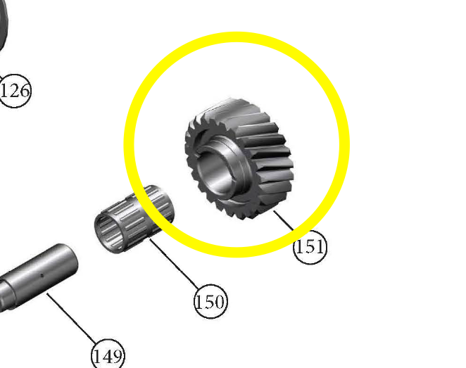 TREMEC T56 Magnum Reverse Idler Gear TUEN7699
