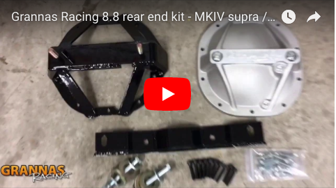 Grannas Racing Supra / SC300 Ford 8.8 rear install guide with video