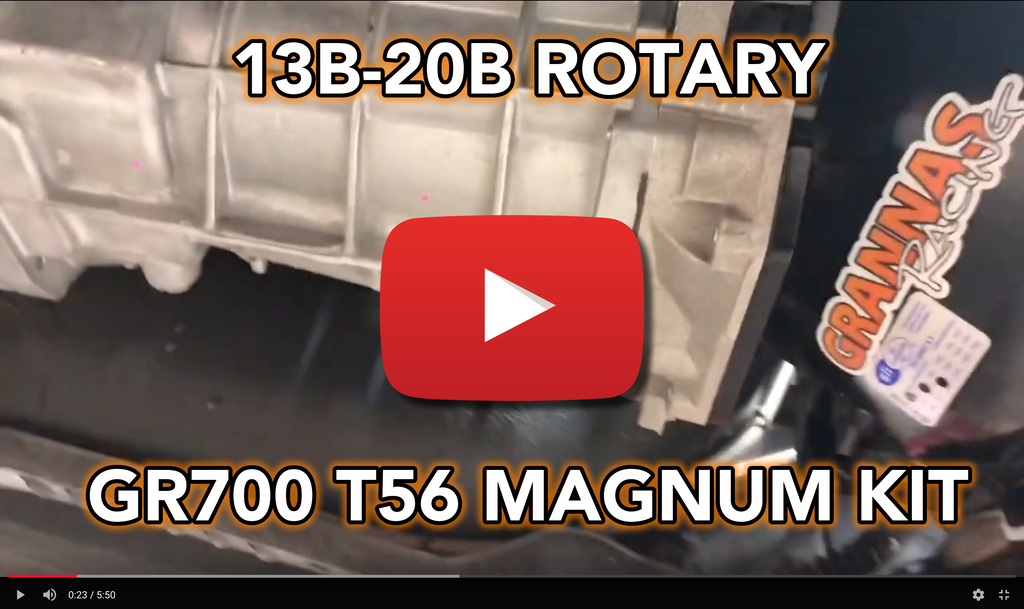 Rotary motor T56 Magnum swap kit. For 13B or 20B FD3S RX7