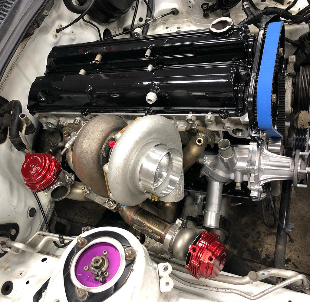 Tech - Modifying 2JZ-GTE valve covers for AN fittings, removing baffles