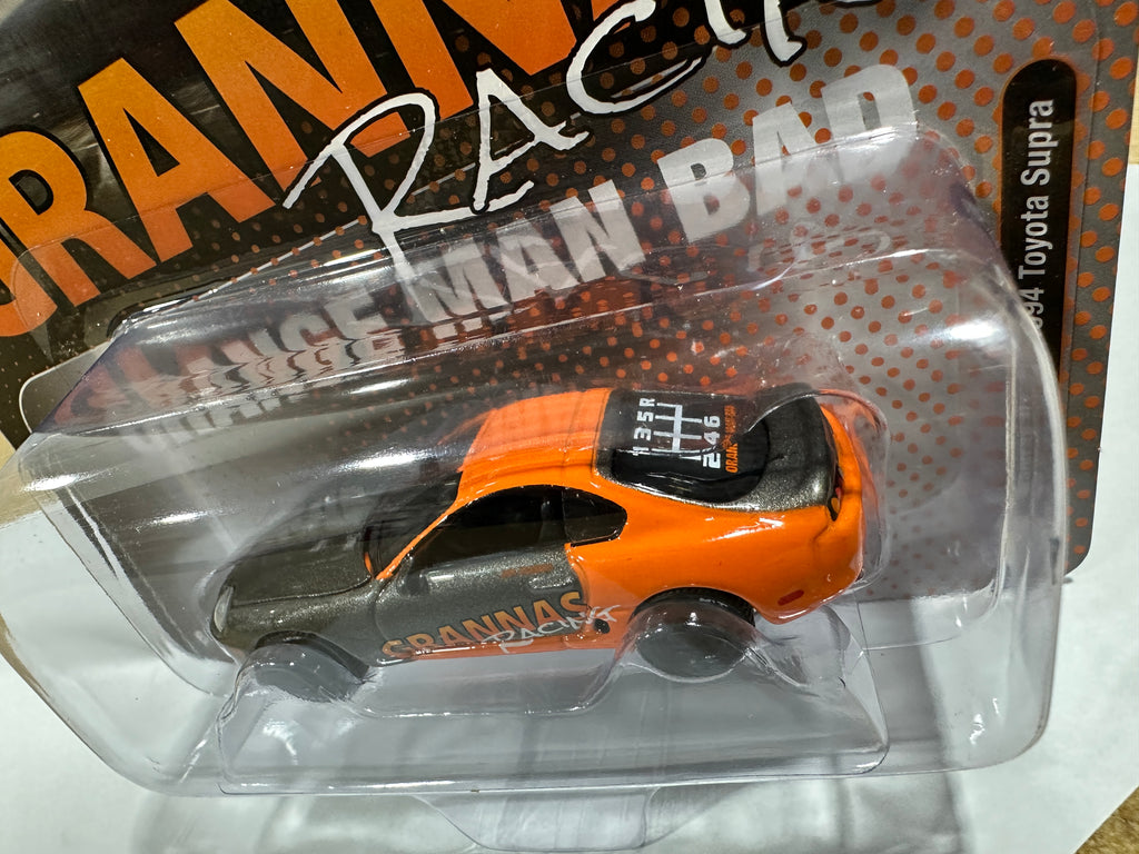 Orange Man Bad die cast toy car