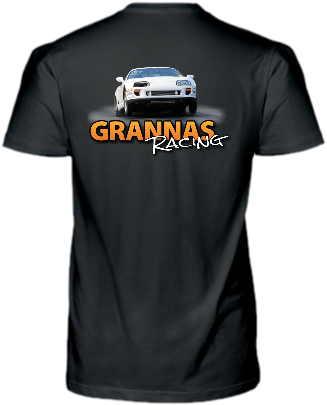 Joel Grannas Racing White Toyota Supra T-Shirt