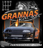 Project H-Pattern Orange Supra Hoodie - Grannas Racing
