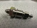 Stainless Steel -3AN Brake bleeder housing with bleed nipple fitting