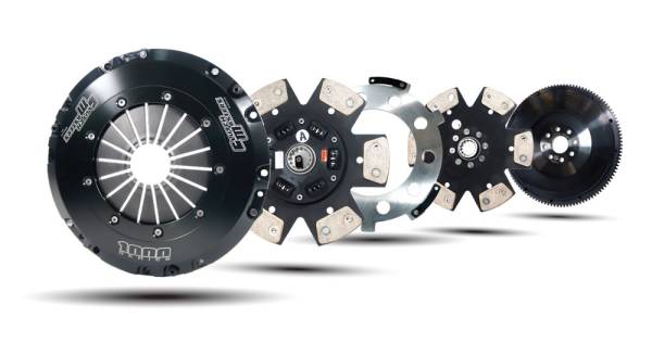 Clutchmasters 16173-TDKR-S FX1000 Twin Disc Clutch with steel flywheel for 2JZ engine (without bearing)