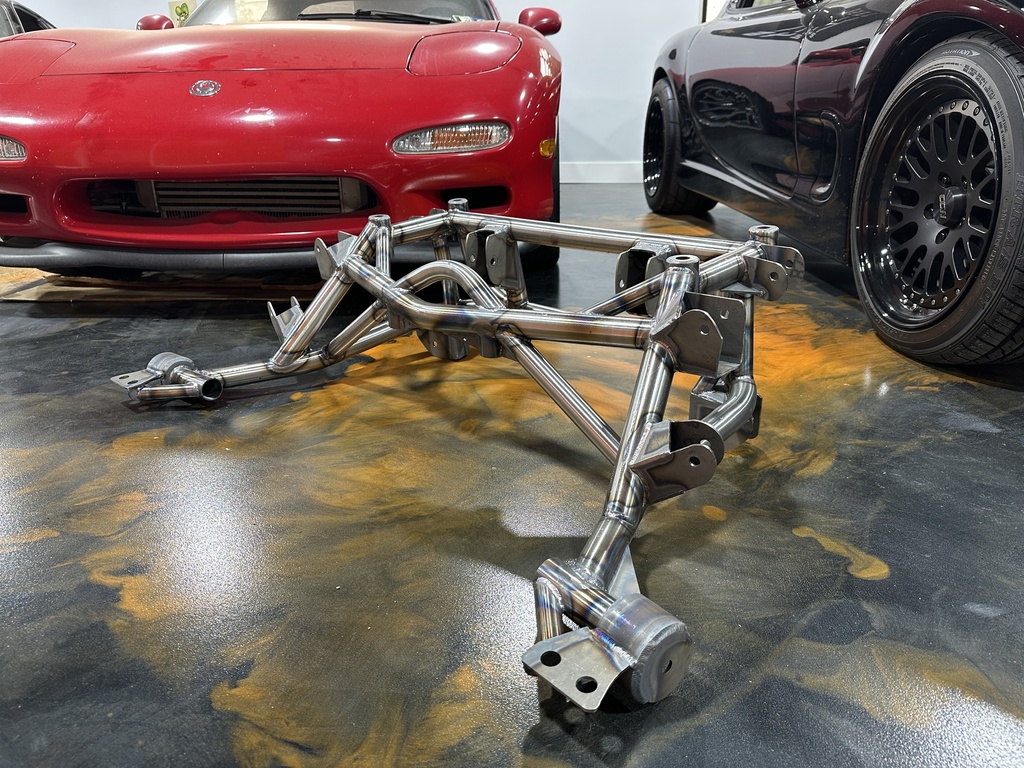 Ultimate IRS Rear Subframe - FD3S RX7 with Ford 8.8"