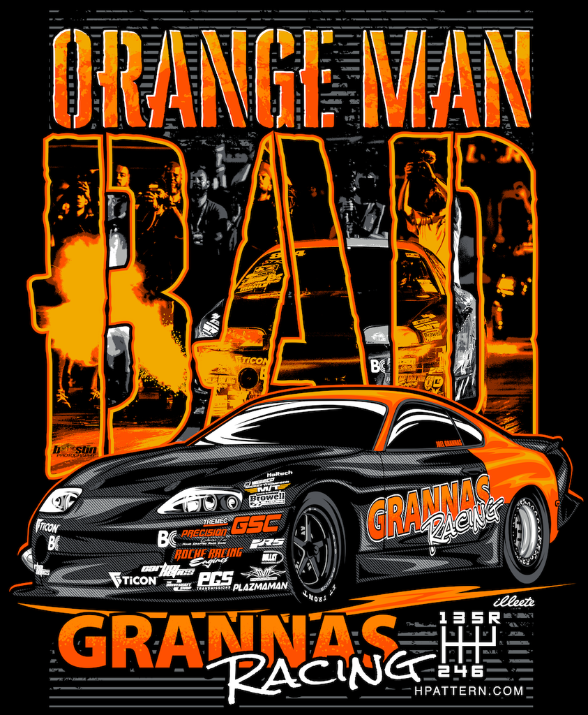 Grannas Racing "OMB" Supra Cotton T-Shirt 2025