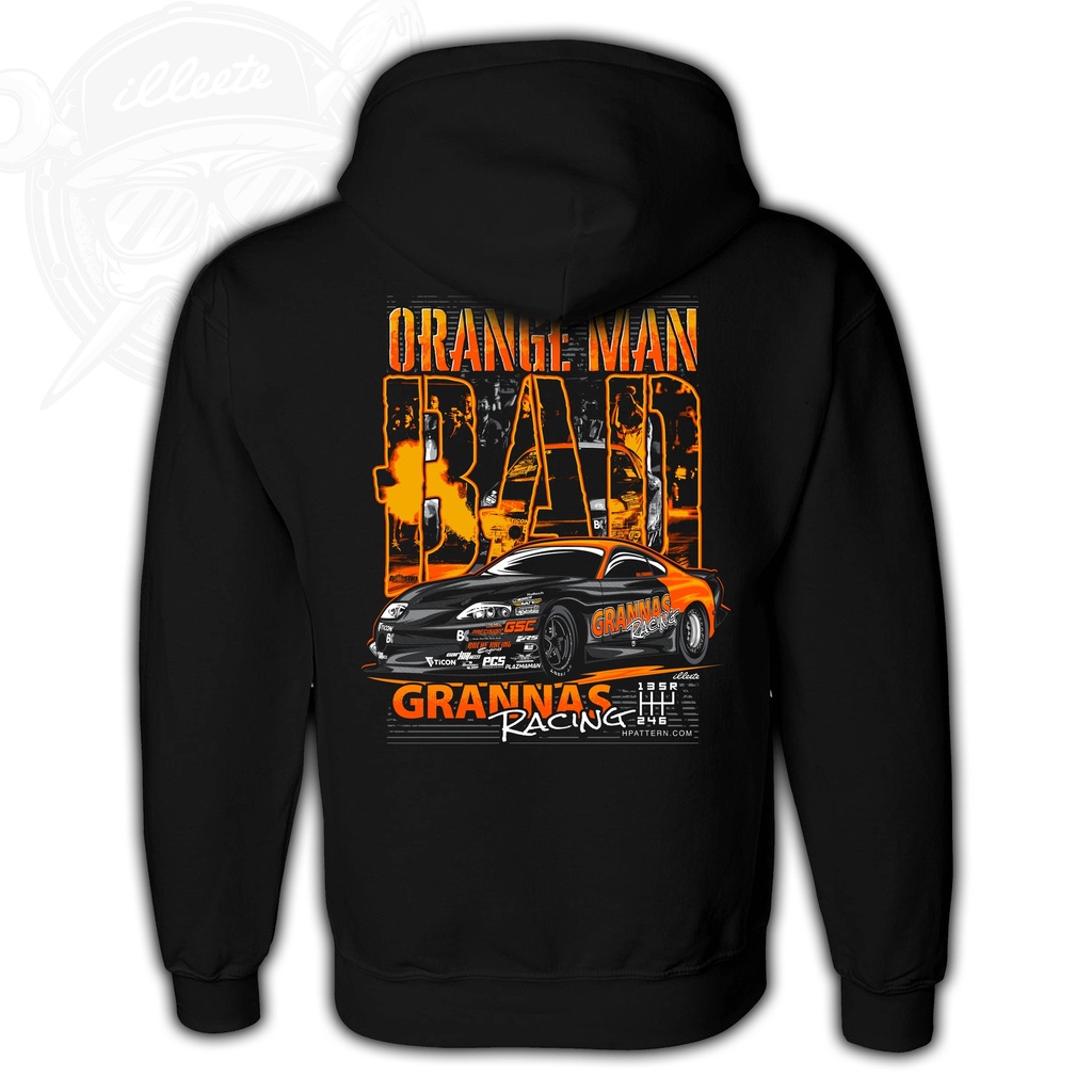 Grannas Racing "OMB" Supra Heavyweight Hoodie 2025