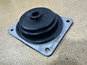 Transmission Tunnel Rubber Shift Boot with retaining flange