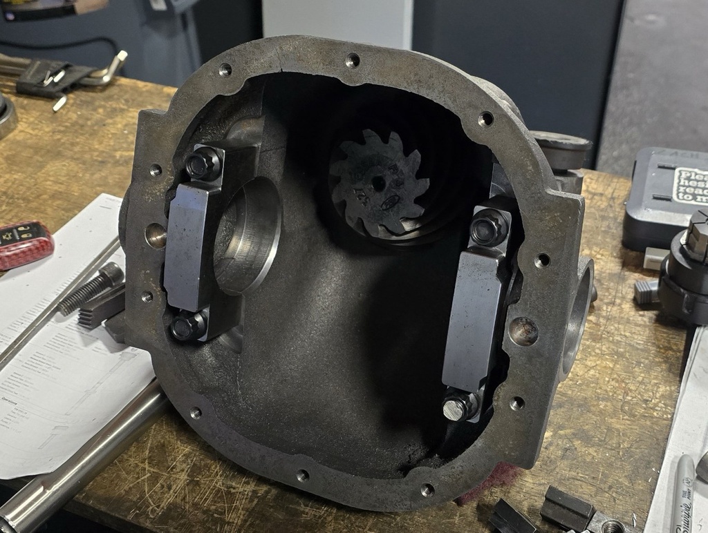 Ultimate IRS Cast Iron 8.8 Differential Case with Billet Main Caps *ON BACKORDER 11/15/26*