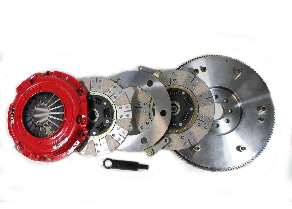 McLeod 6435807 RST Twin Disc Clutch steel flywheel for SBF applications