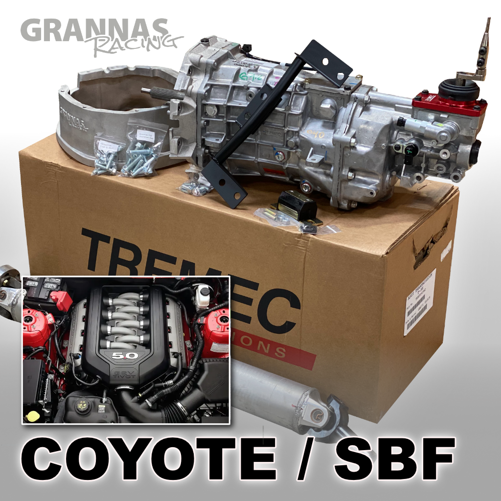 Universal Coyote Swap T56 Magnum 6-speed manual swap kit SBF Modular