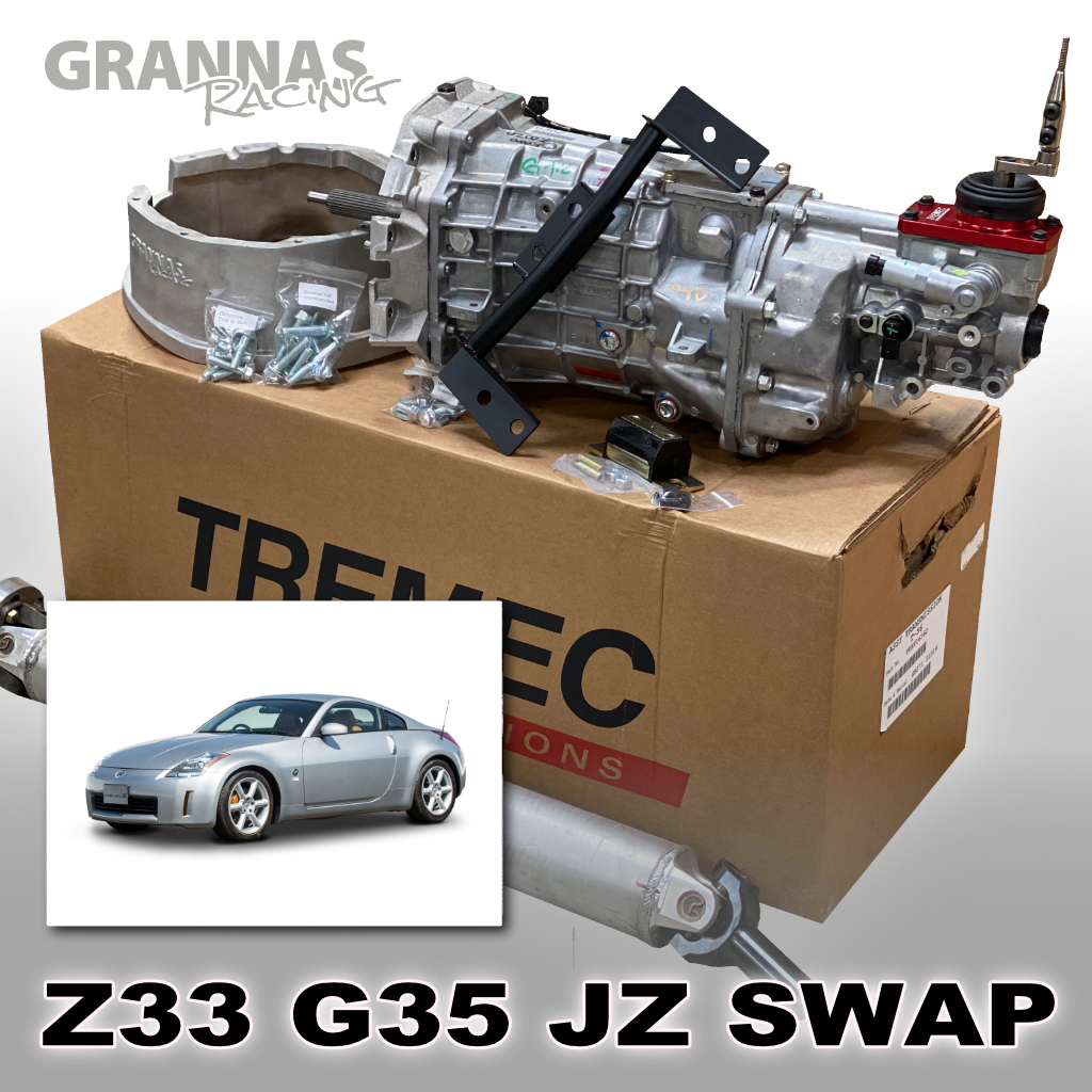 Nissan 350Z / G35 Z33 T56 Magnum XL 6-speed manual swap kit for JZ SWAPPED cars