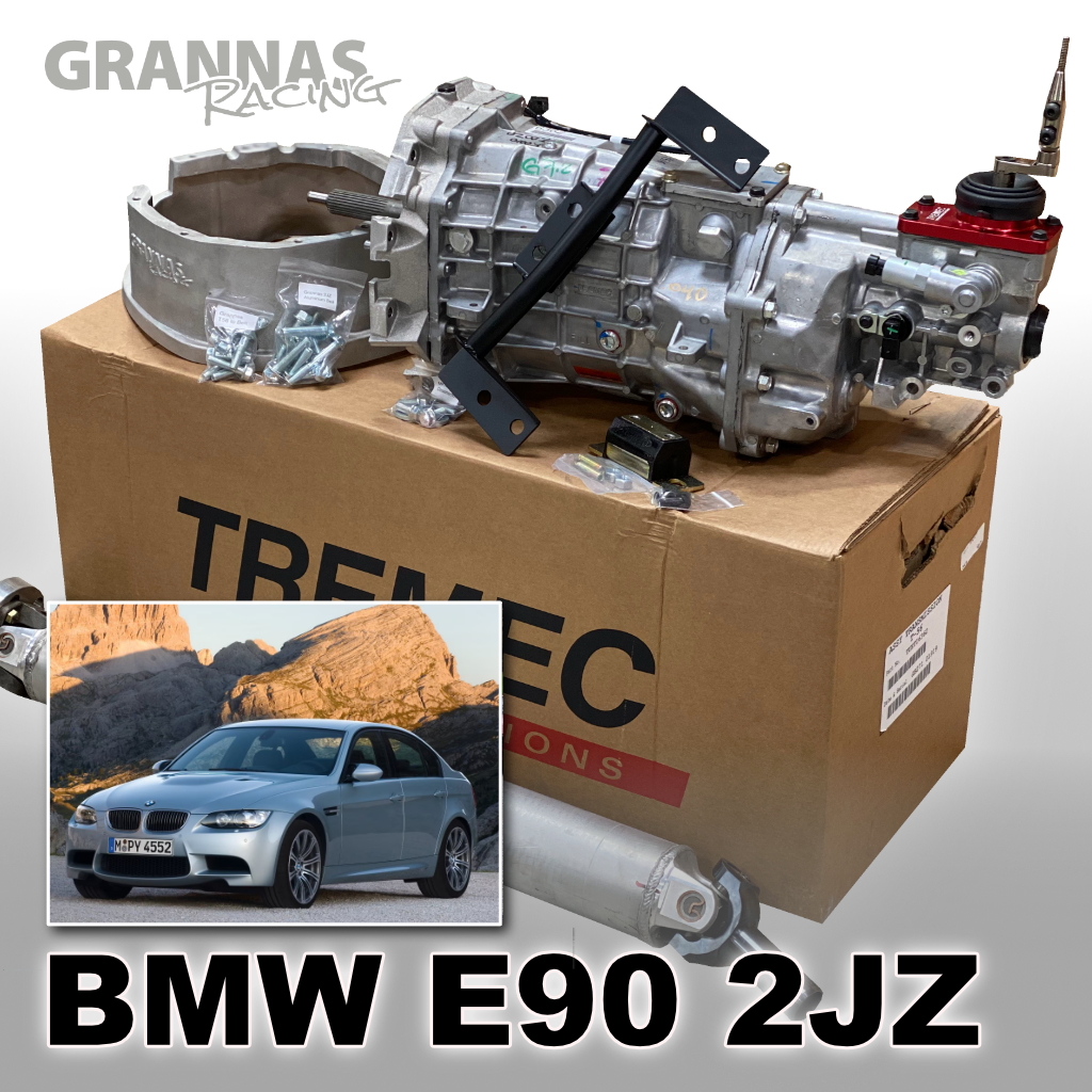 BMW E90 T56 Magnum 6-speed manual swap kit (2JZ SWAPPED CARS)