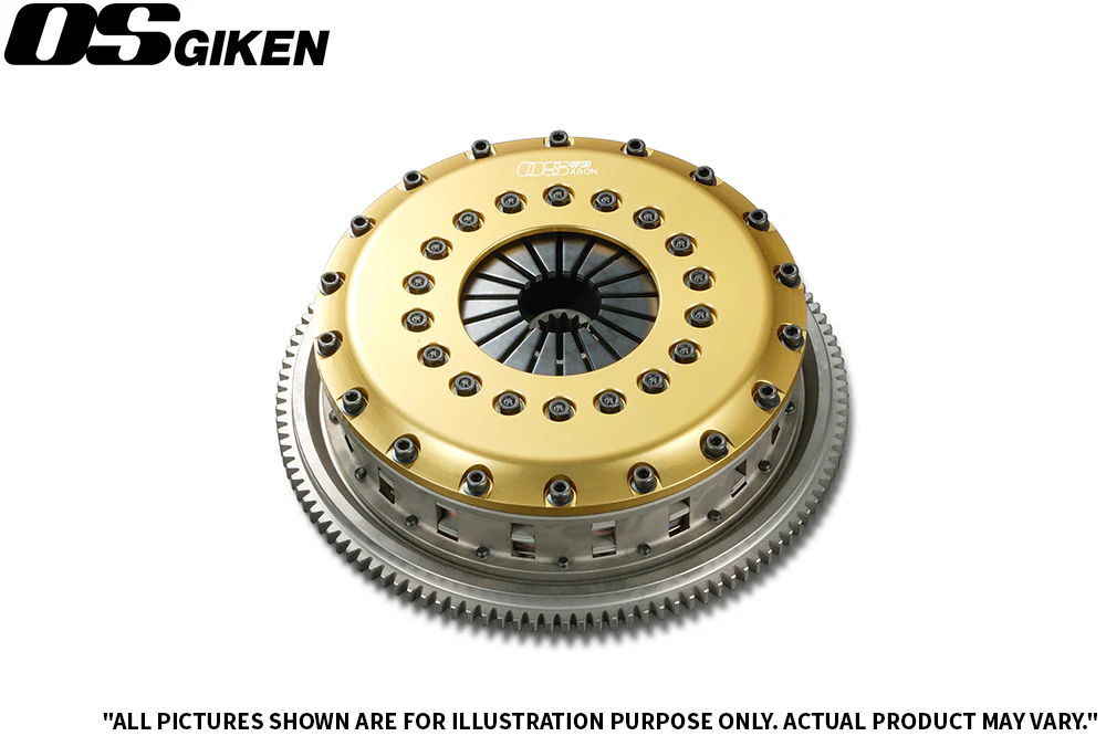 OS Giken R2CD - Twin Disc Clutch for Rotary 13B 20B Mazda RX-7 and RX8