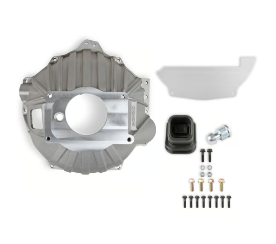 Lakewood LK5000K Cast Aluminum LS Bellhousing - Fits Tremec TKX, TKO, Muncie, Saginaw, T10