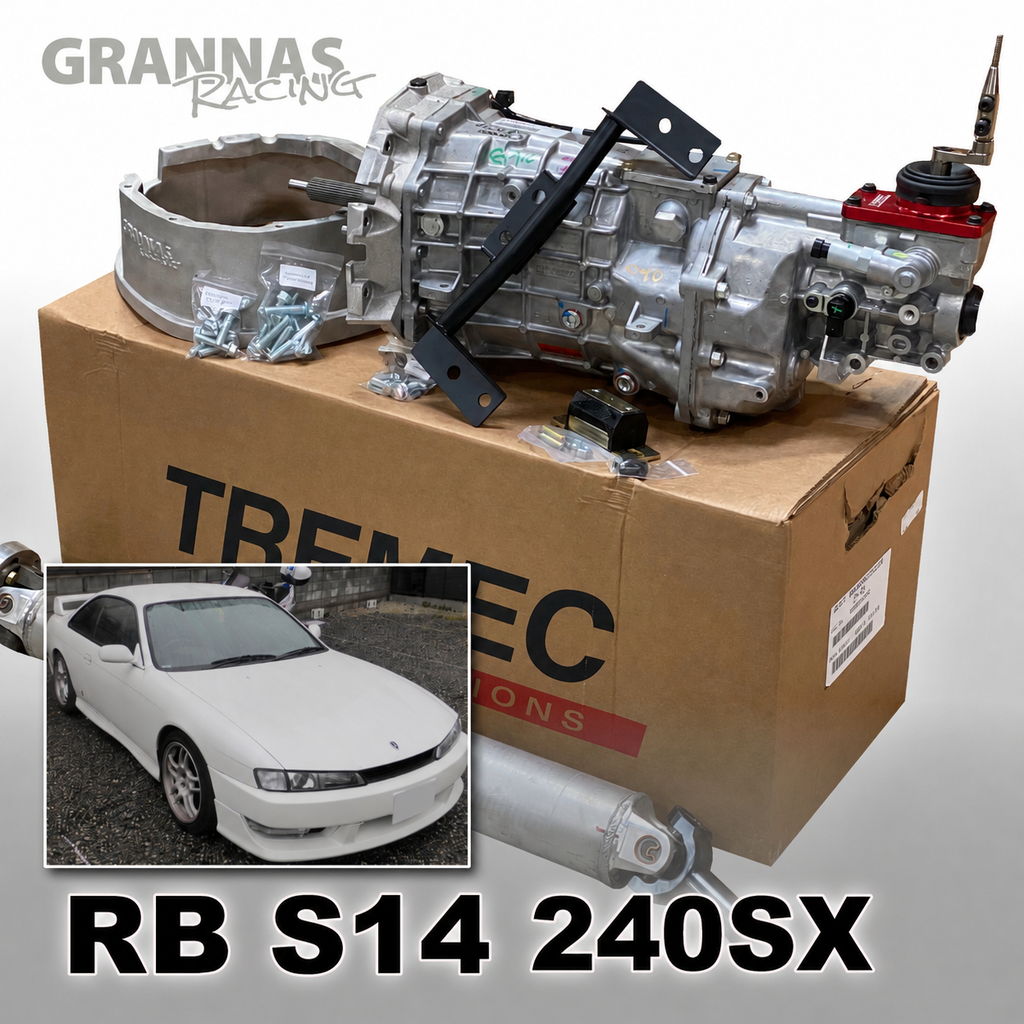Nissan 240SX S14 T56 Magnum-F 6-speed manual swap kit (RB SWAPPED CARS)