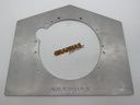2JZ Engine Universal Midplate Kit - 1/4" thick aluminum 