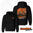 Grannas Racing "PEELED ORANGE" Foxbody Mustang Heavyweight Hoodie