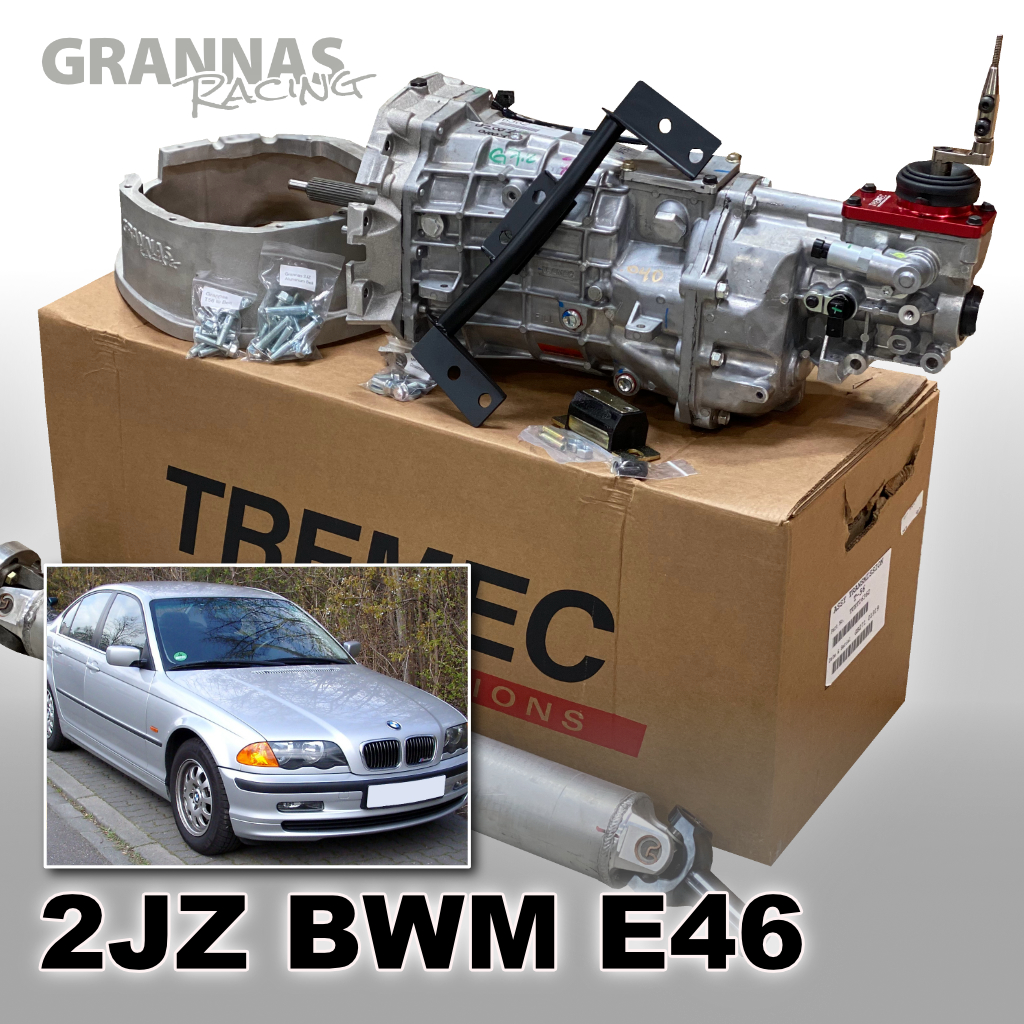 BMW E46 T56 Magnum 6-speed manual swap kit (2JZ SWAPPED CARS