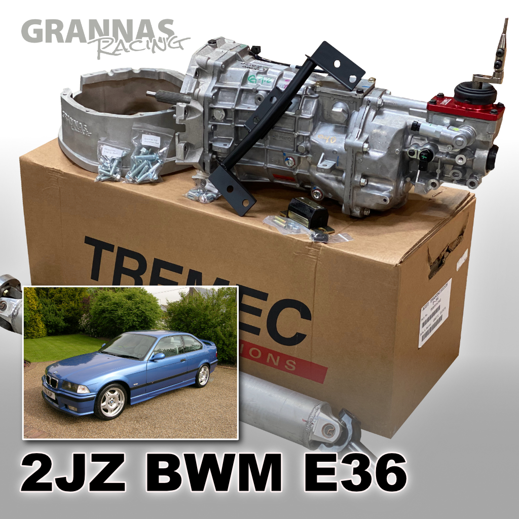 trishmaniaページ BMW E36 T56 Magnum 6-speed manual swap kit (2JZ SWAPPED CARS