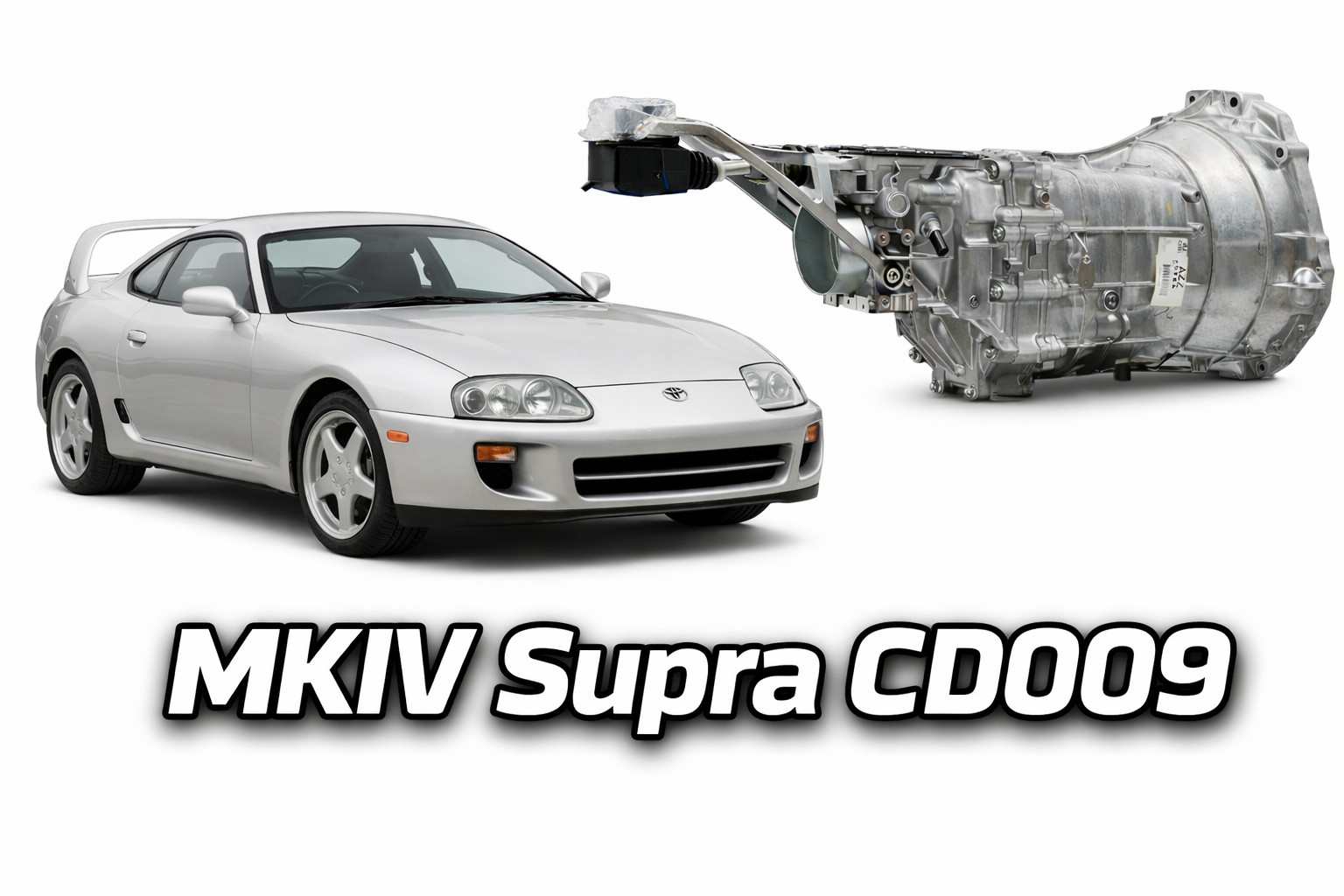 MKIV Supra "Gen2" Nissan CD009 6-speed manual swap kit GR009