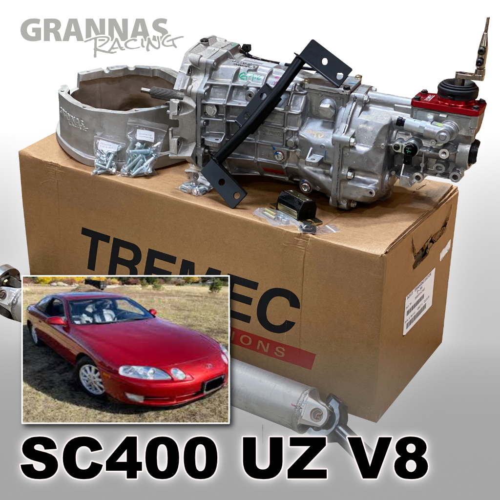 Lexus SC400 T56 Magnum-F 6-speed manual swap kit UZ V8 | Grannas