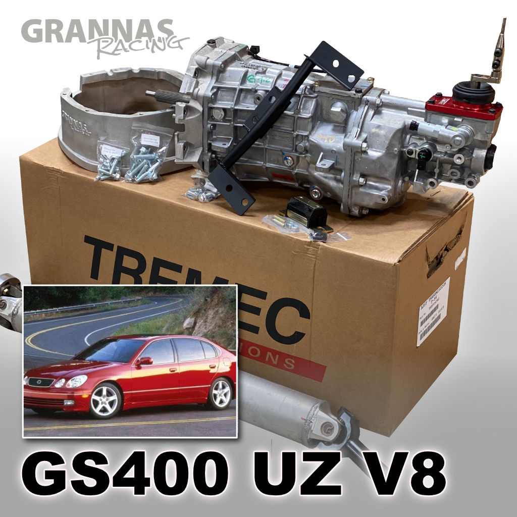 Lexus GS400 T56 Magnum-F 6-speed manual swap kit UZ V8 | Grannas
