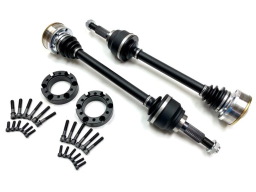 MKIV Supra Level5 Axle/Hub Kit for OEM 200mm diff and OEM wheel hubs (direct fit)