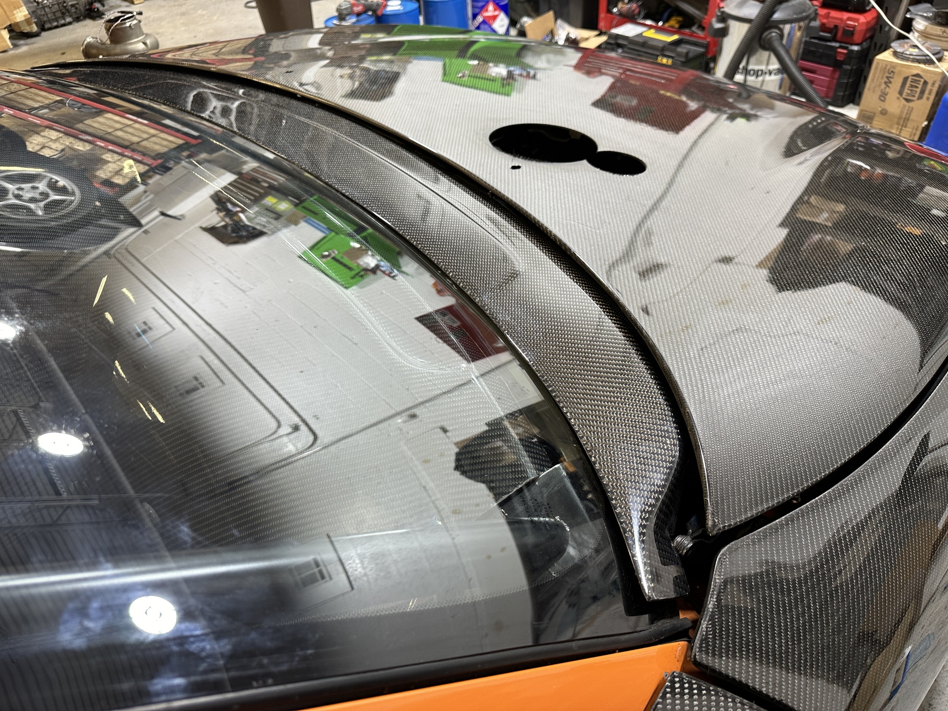 Carbonetics Carbon Fiber Wiper Cowl for MKIV Supra