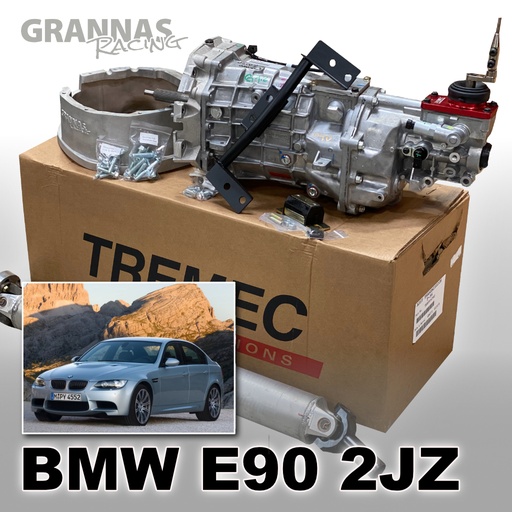 BMW E90 T56 Magnum 6-speed manual swap kit (2JZ SWAPPED CARS)