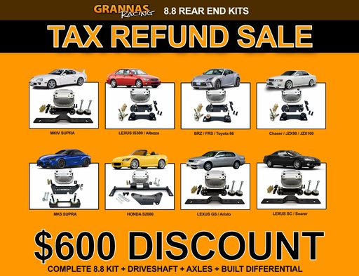 8.8 REAR END KIT SALE DEPOSIT