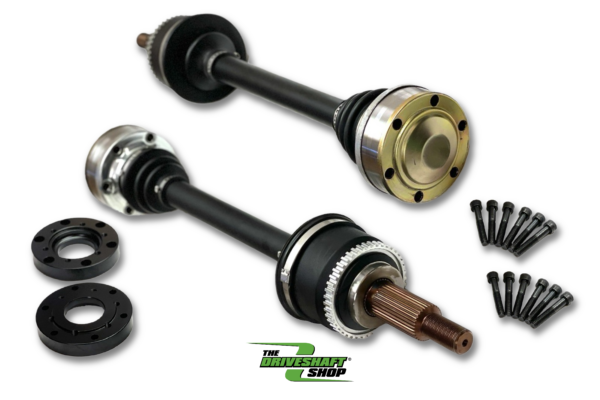 Mazda RX8 Pro-Level Axles with Billet Wheel Hub Kit for 8.8" Ford Rear (includes billet inner stubs)