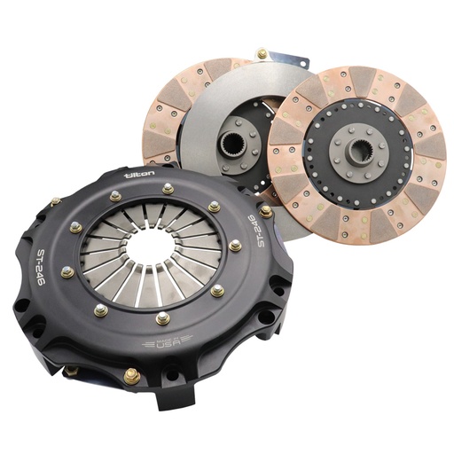 [69-302UG-28] Tilton 69-302UG-28 ST246 Cerametallic Clutch Pack - 21 spline