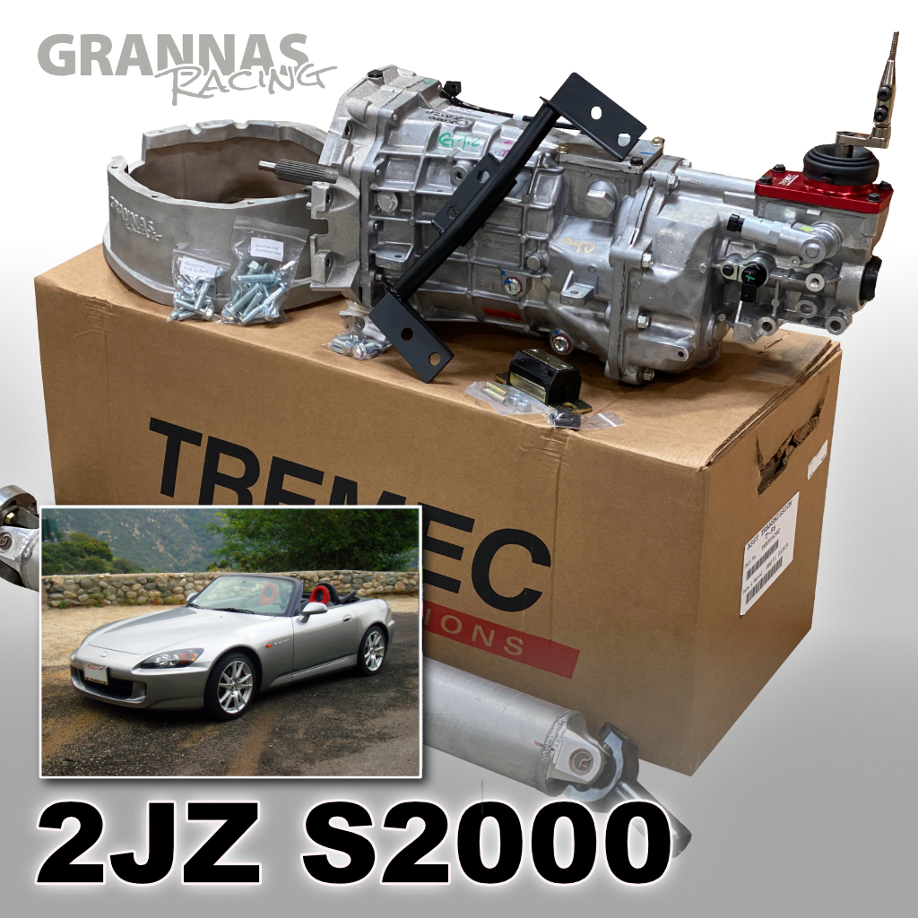 Honda S2K T56 Magnum-F 6-speed manual swap kit (2JZ SWAPPED CARS